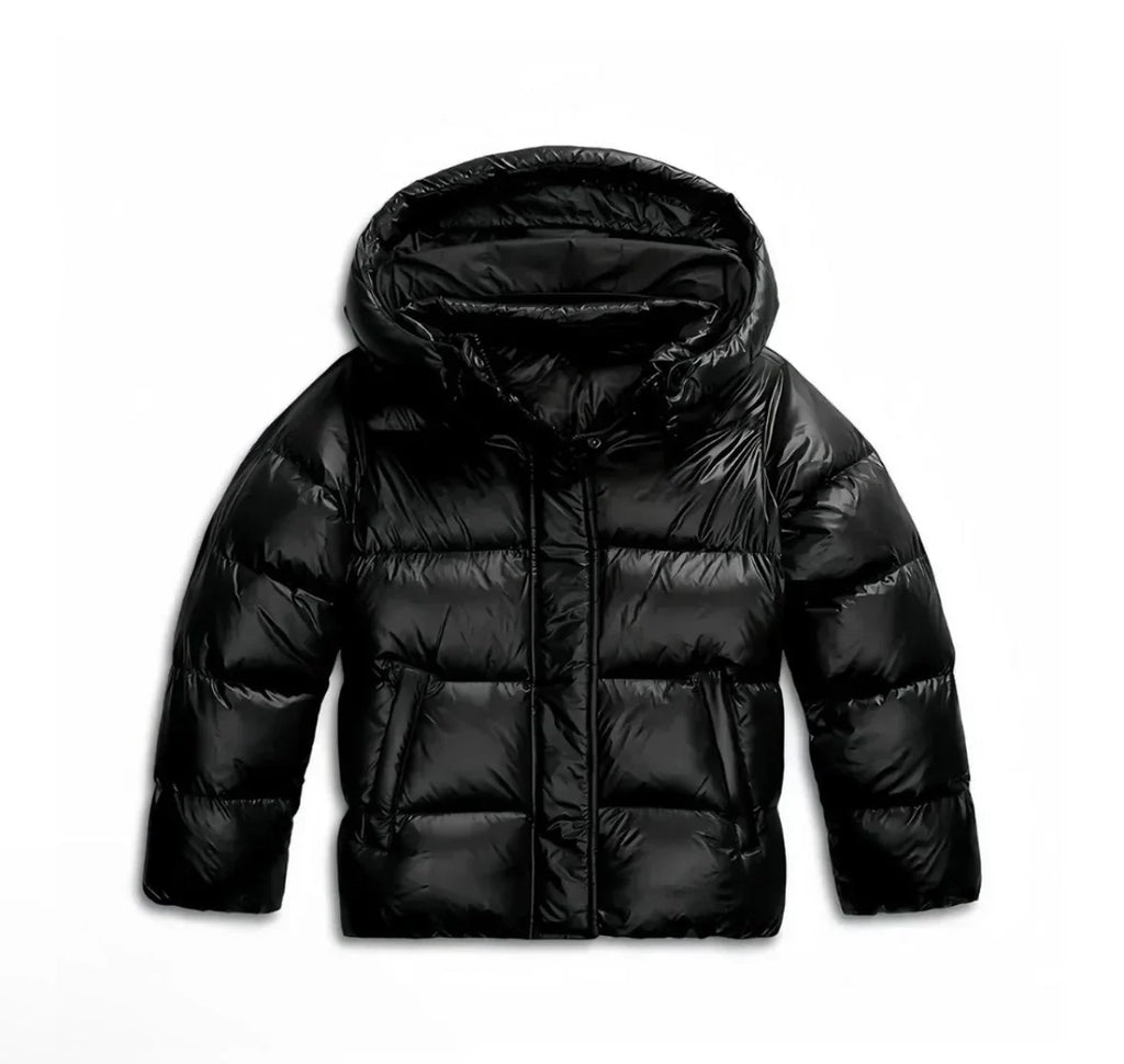Chaqueta acolchada para mujer con capucha