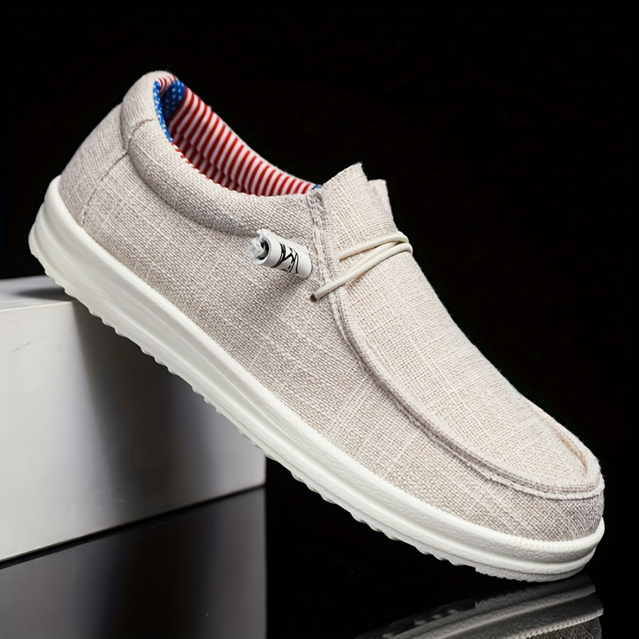 Mocasines para hombre con cordón ajustable