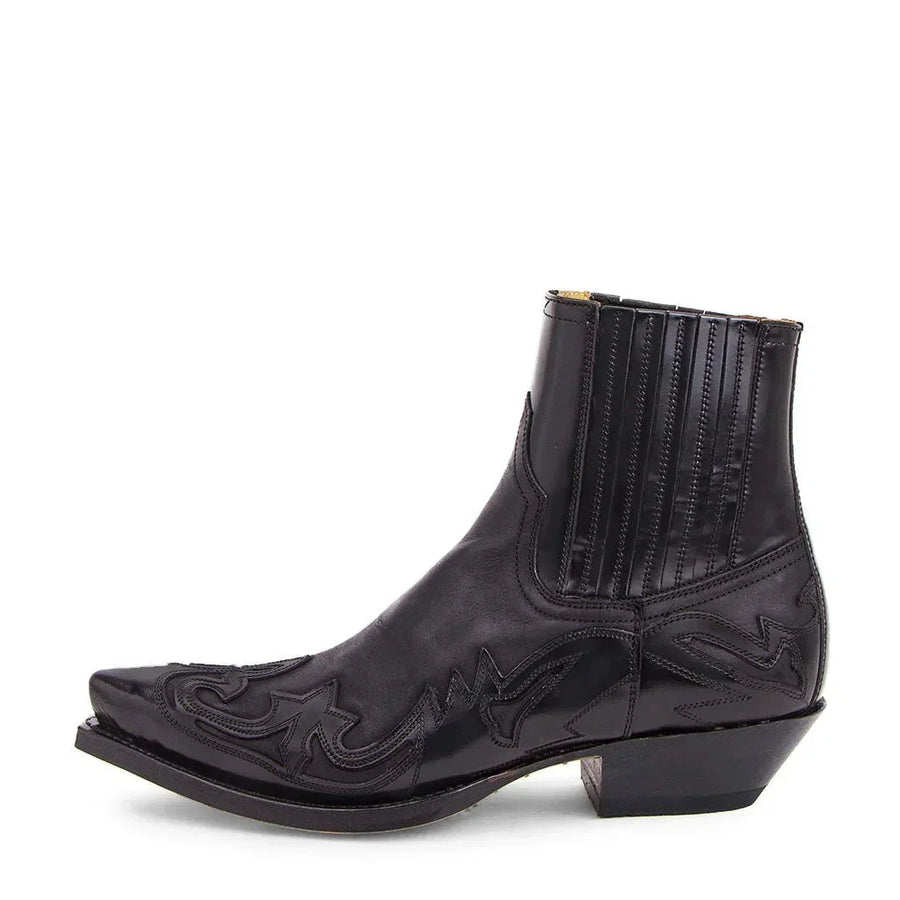 Botines camperos para hombre con puntera en pico para ocasiones especiales
