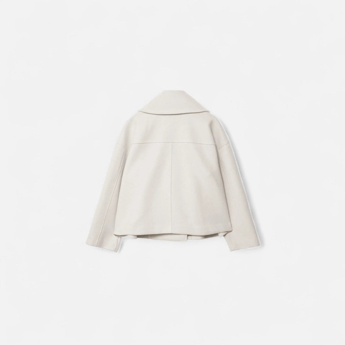 Chaqueta corta para mujer con doble botonadura